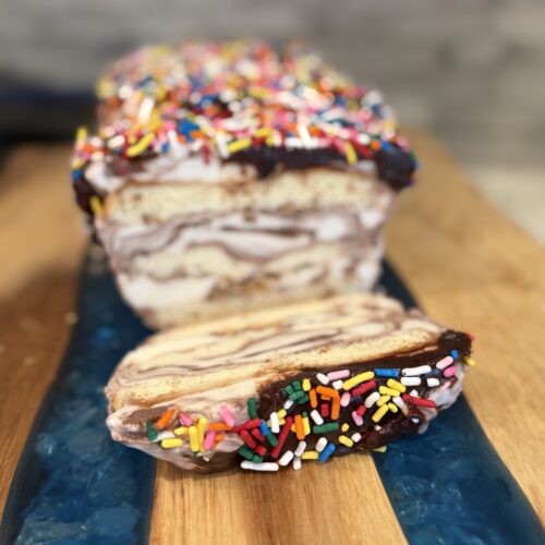 Ice Cream Sundae Loaf Cake