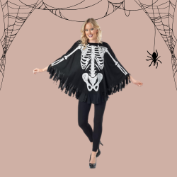 Skeleton Cape – $13.98 Skeleton Cape – $13.98